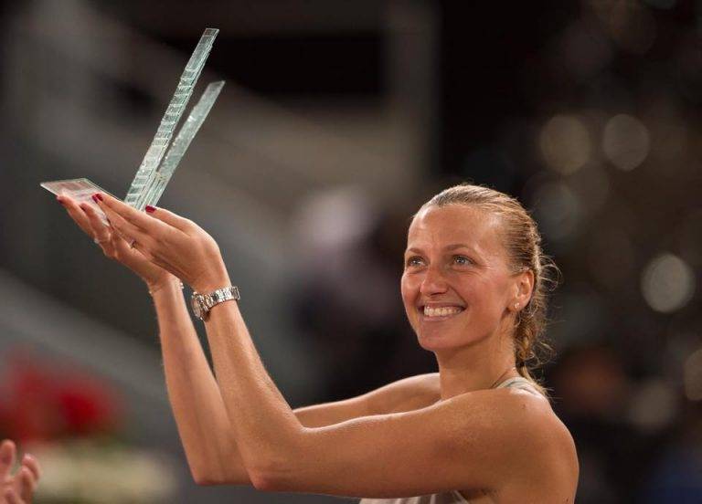 Tenis: Petra Kvitova s-a retras din turneul de la Roma