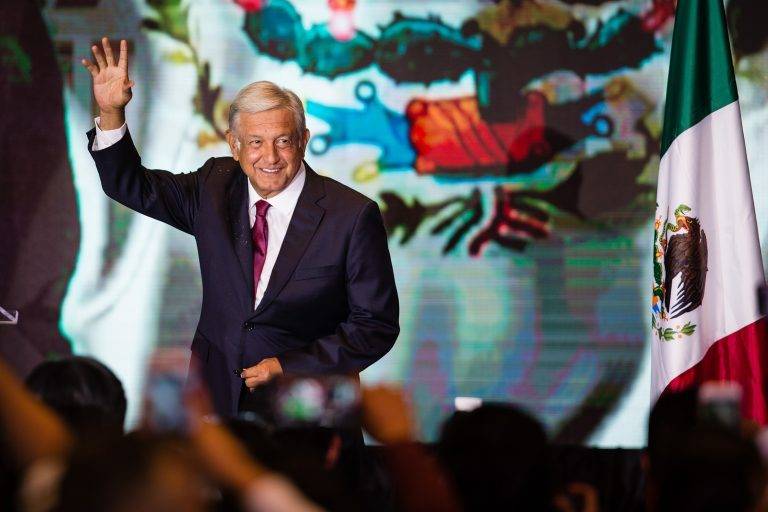 Andrés Manuel López Obrador, “noul preşedinte al Mexicului”