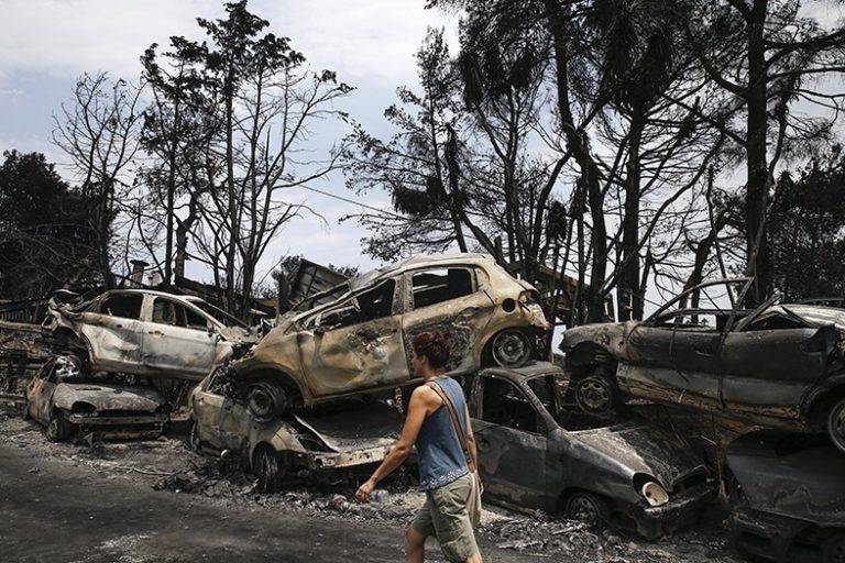 “Lista erorilor” în incendiile din Grecia