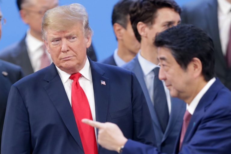 Premierul Japoniei l-a nominalizat pe Trump la premiul Nobel pentru Pace, la cererea SUA