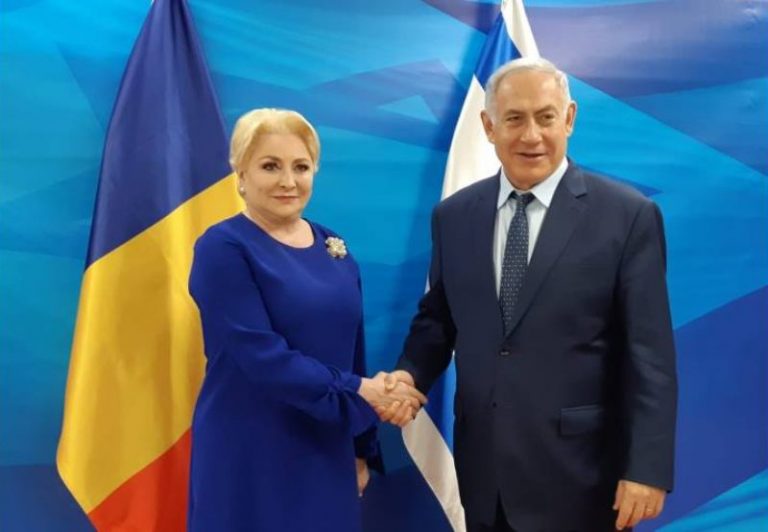 Viorica Dăncilă sacrifică imaginea României pentru felicitări de la Netanyahu