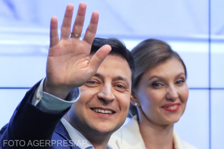 Volodimir Zelenski, noul președinte al Ucrainei