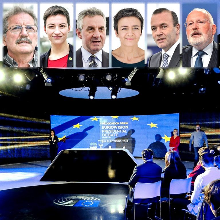 VIDEO Dezbaterea cu candidații la șefia Comisiei Europene