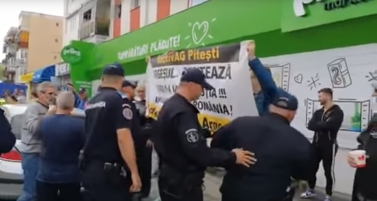 Procurorii militari anchetează intervenția jandarmilor la Topoloveni