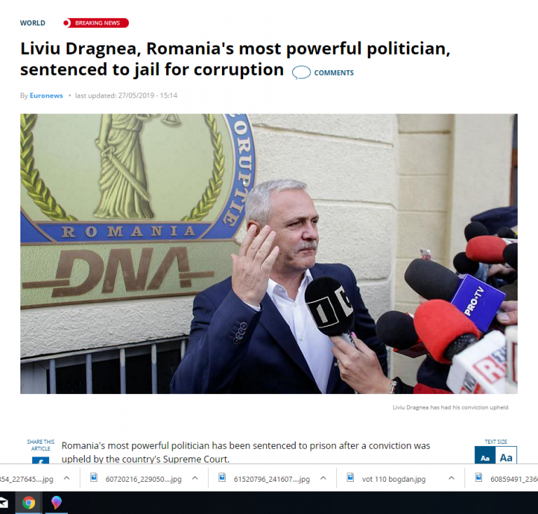 Presa internaţională scrie despre condamnarea lui Liviu Dragnea