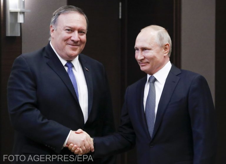 Tratatul INF, tema principală a întrevederii Putin – Pompeo