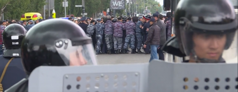 VIDEO Sute de arestări în Kazahstan, pe fondul alegerilor pentru succesiunea lui Nazarbayev