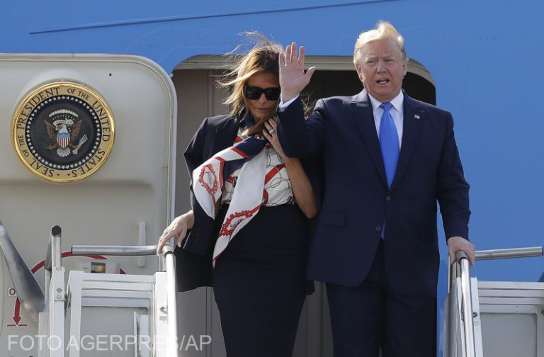 Donald Trump, primit de regina Elizabeth, la Buckingham