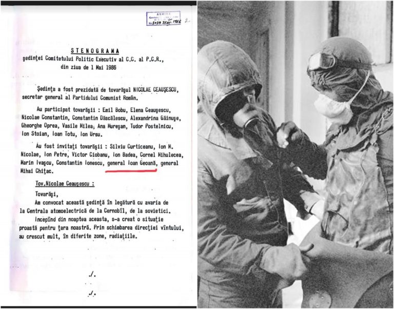 DOCUMENT Ședința convocată de Ceaușescu, în 1986, după dezastrul de la Cernobîl