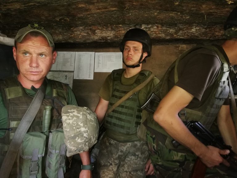 VIDEO REPORTAJ O oră pe frontul lui Putin