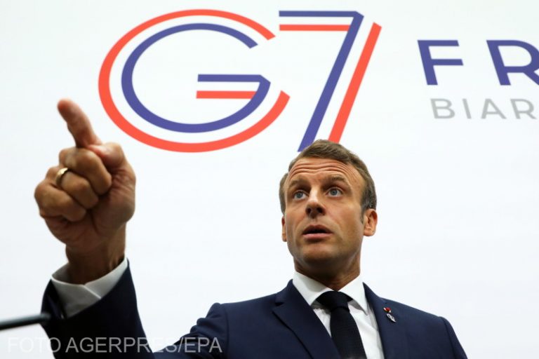 Macron, mandatat de liderii G7 să transmită un mesaj Iranului