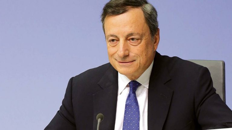 Mario Draghi și BCE se confruntă cu o încetinire a zonei euro