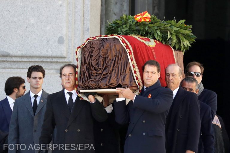 Spania: Trupul dictatorului Franco a fost exhumat din mausoleul „Valea celor Căzuți“
