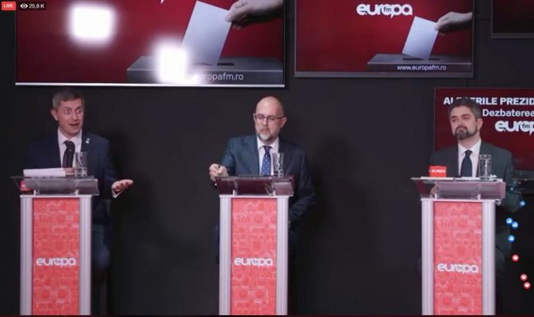 DEZBATERE ELECTORALĂ la Europa FM între Dan Barna, Theodor Paleologu și Kelemen Hunor
