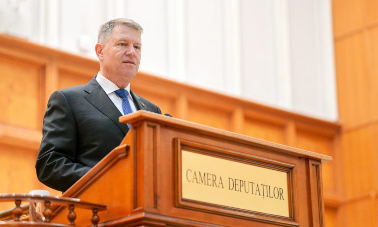 Klaus Iohannis depune, astăzi, la Parlament, jurământul pentru al doilea mandat de președinte