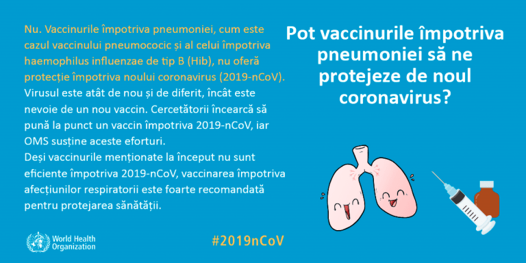 Miturile și virusul: Pot vaccinurile împotriva pneumoniei să ne protejeze de noul coronavirus?