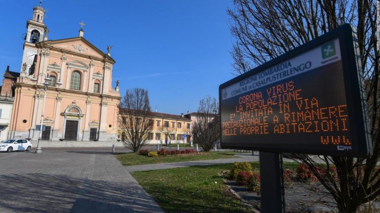 Italia: Al treilea deces în regiunea Lombardia, din cauza coronavirusului