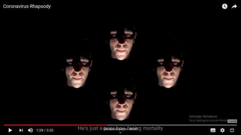 VIDEO „Coronavirus Rhapsody” – parodia după „Bohemian Rhapsody”, care a devenit virală pe internet
