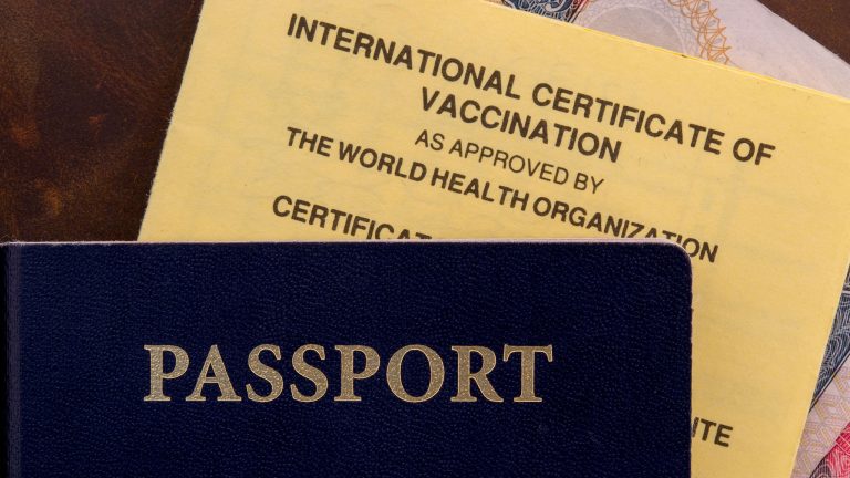 certificatul de vaccinare pentru scopuri medicale